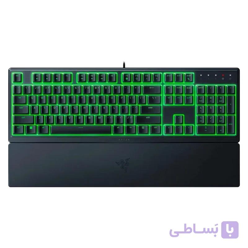 کیبورد گیمینگ ریزر مدل Ornata V3 X، سوییچ ممبران، Full-Size، نورپردازی RGB