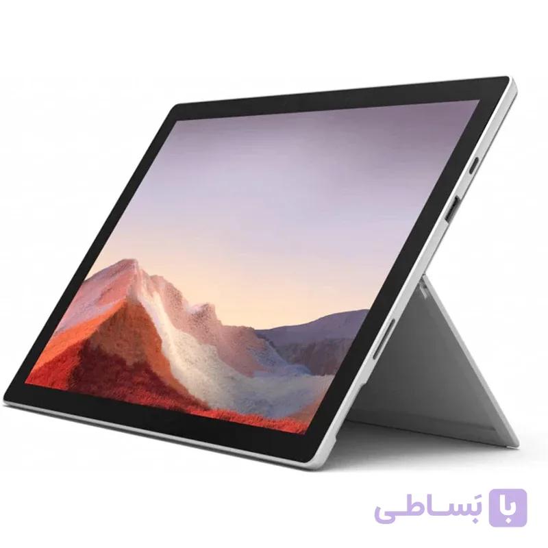 مایکروسافت سرفیس پرو 7 پلاس مدل Microsoft Surface Pro 7 Plus Core i5-1135G7 16GB 256GB SSD به همراه کیبورد و شارژر سیم کارت خورi5 | 16 | 256Microsoft Surface Pro 7 Plus Core i5-1135G7 16GB Ram 256GB SSD - Silver color | with Keyboard and Charger