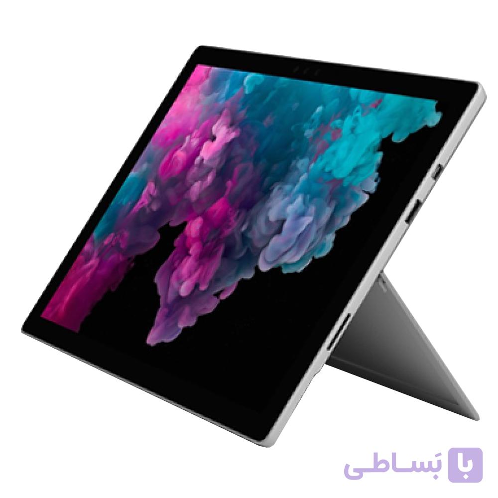 مایکروسافت سرفیس پرو 6 مدل Microsoft Surface Pro 6 Core i5-8350U 8GB 256GB SSD به همراه کیبورد و شارژرi5 | 8 | 256Microsoft Surface Pro 6 Core i5-8350U 8GB Ram 256GB SSD M.2 - Silver Color | with Keyboard and Charger