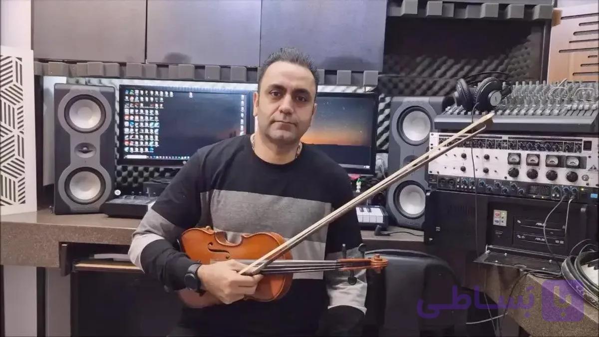 🎼 فیلم آموزش کویر دل ویولن کتاب گلبانگ ۳ | ایمان ملکی
