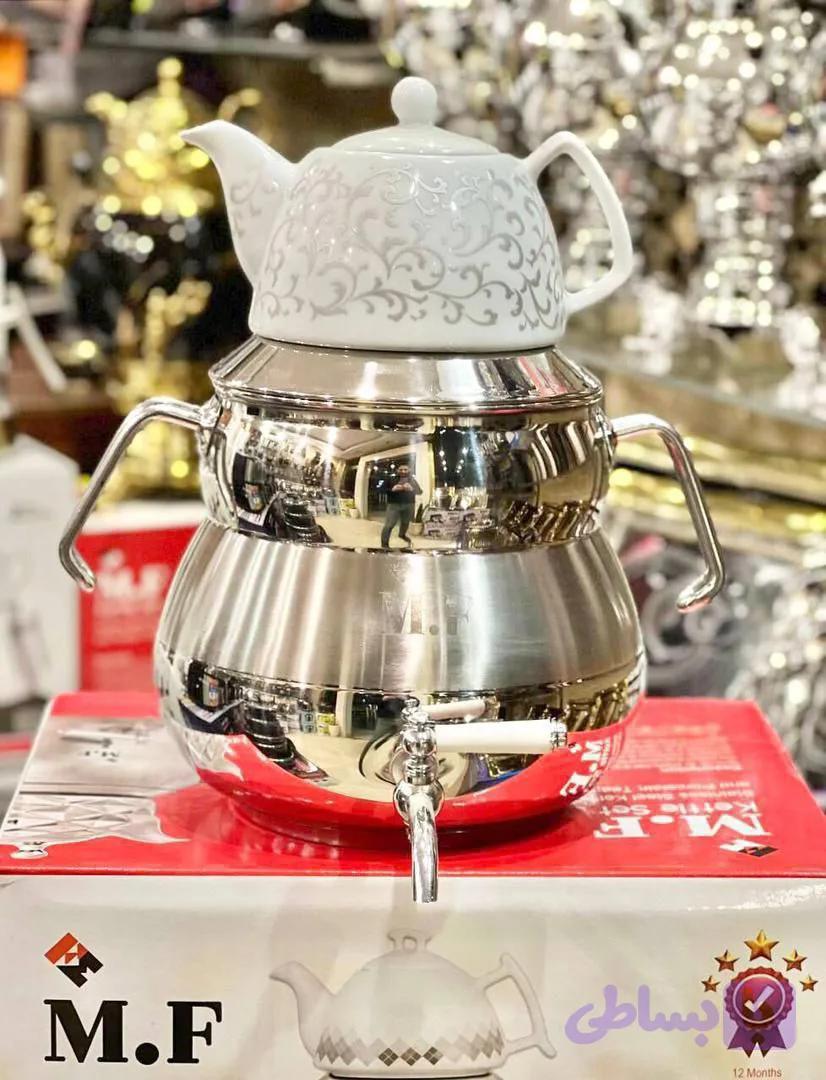 کتری سماوری کف چدن مدل ترک برند MF