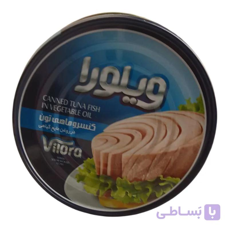 کنسرو ماهی تن (در روغن مایع گیاهی ) برند ویلورا