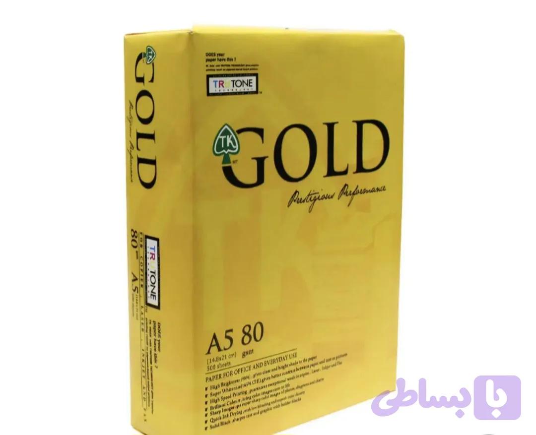 کاغذ a5 گلد