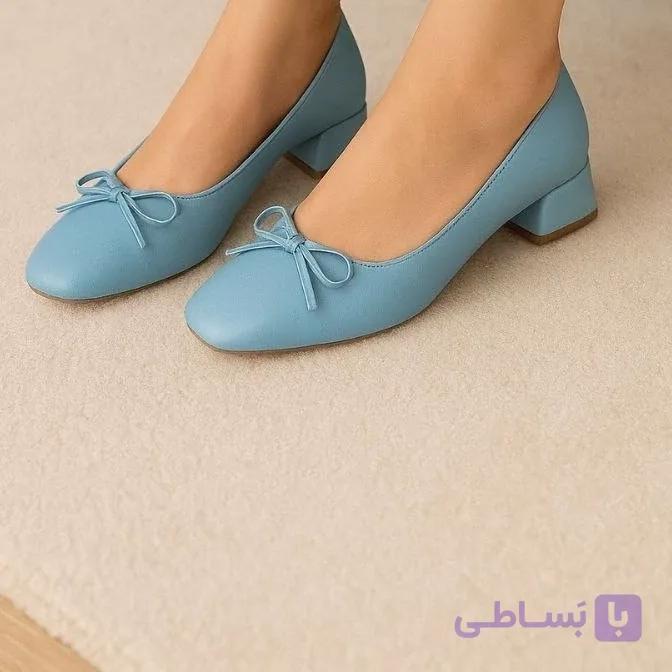 کفش زنانه آبی قرمز زرشکی سرمه ای کرم سفید مشکی