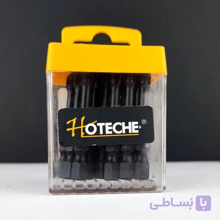 مجموعه 15 عددی بیت پیچ گوشتی یک سر تخت مغناطیسی - برند اصلی Hoteche هوتچ (251019)