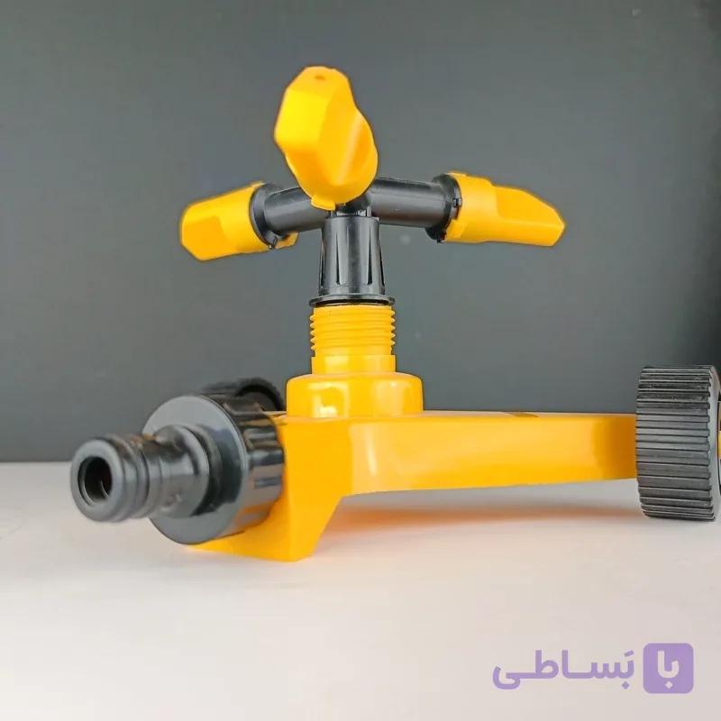 آبپاش باغچه ای گردان متحرک با قابلیت تنظیم حالت پاشش-جنس بدنه پلاستیک فشرده و با کیفیتABS-برند اصلیHotecheهوتچ(374032)