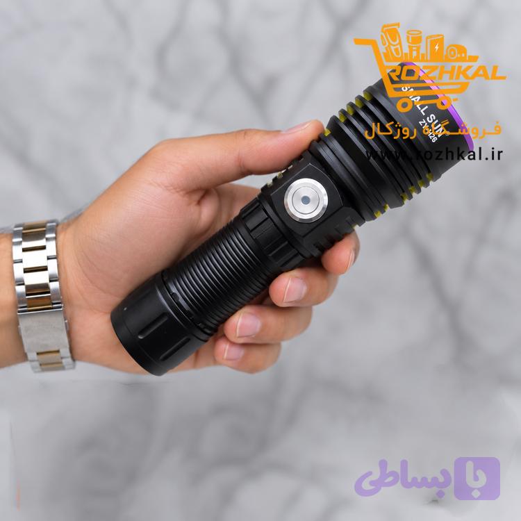چراغ قوه یووی با اشعه فرابنفش حرفه ای اسمال سان مدل ZY-H26 توان بالا تخصصی و اورجینال — تصویر 1