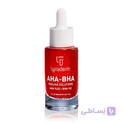محلول لایه بردار AHA%25  +  BHA%2 انواع پوست لاینادرم (30میل) — تصویر 1
