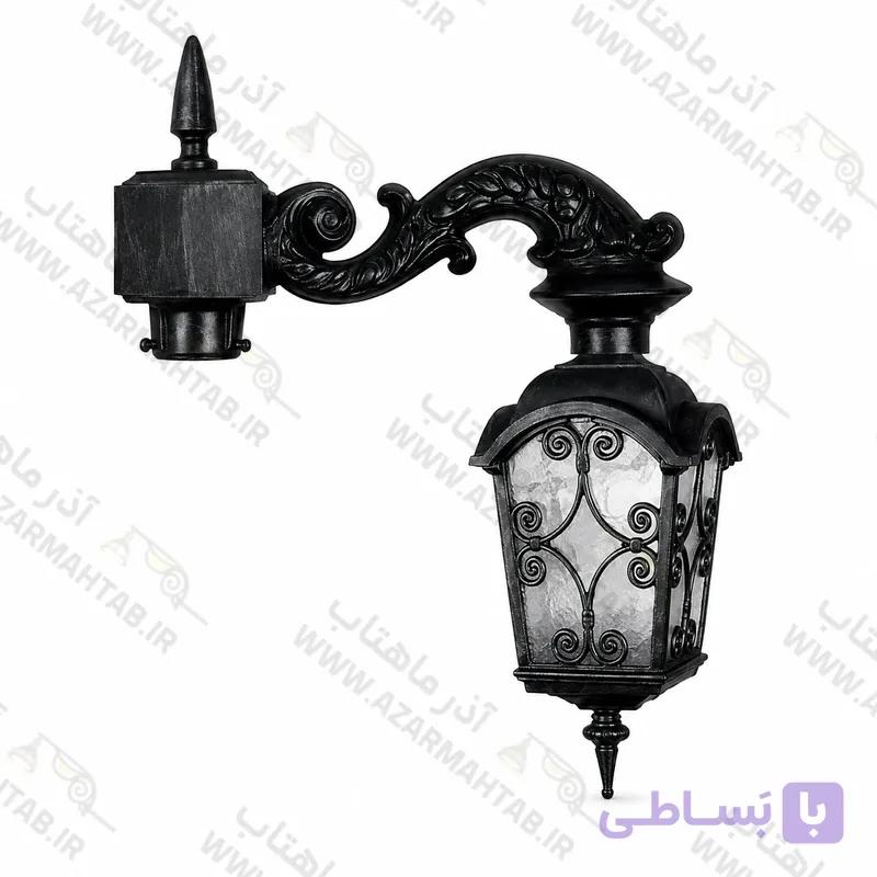 چراغ کلاسیک ویلایی تک شاخه فلورانس مدل آروین کد AM130
