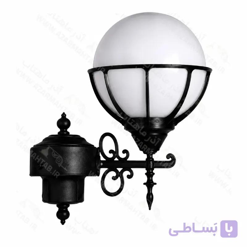 چراغ کلاسیک ویلایی تک شاخه رزکوچک مدل 8پرحباب کد AM123