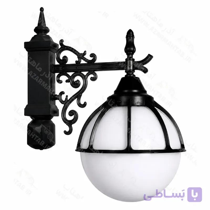 چراغ کلاسیک ویلایی تک شاخه کوچک مدل 8پرحباب کد AM124