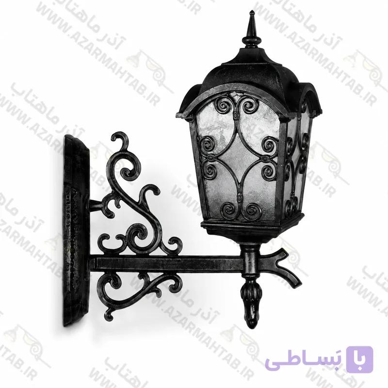 چراغ کلاسیک ویلایی دیواری رز بزرگ مدل آروین کد AM128
