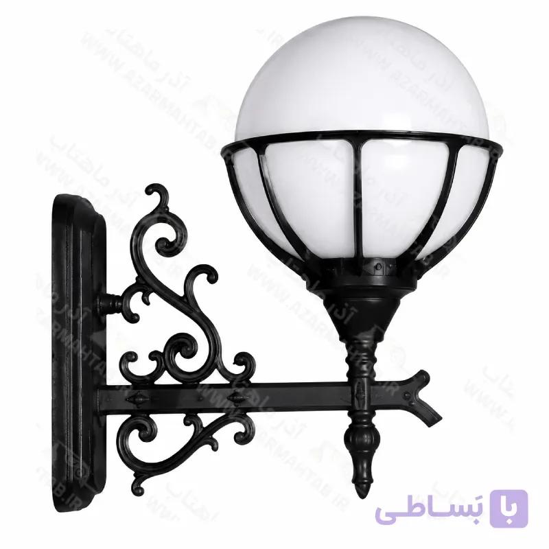 چراغ کلاسیک ویلایی دیواری رزبزرگ مدل 8پرحباب کد AM119