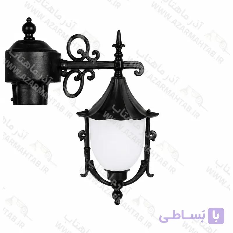 چراغ کلاسیک ویلایی تک شاخه رزکوچک مدل سلطنتی بزرگ کد AM102