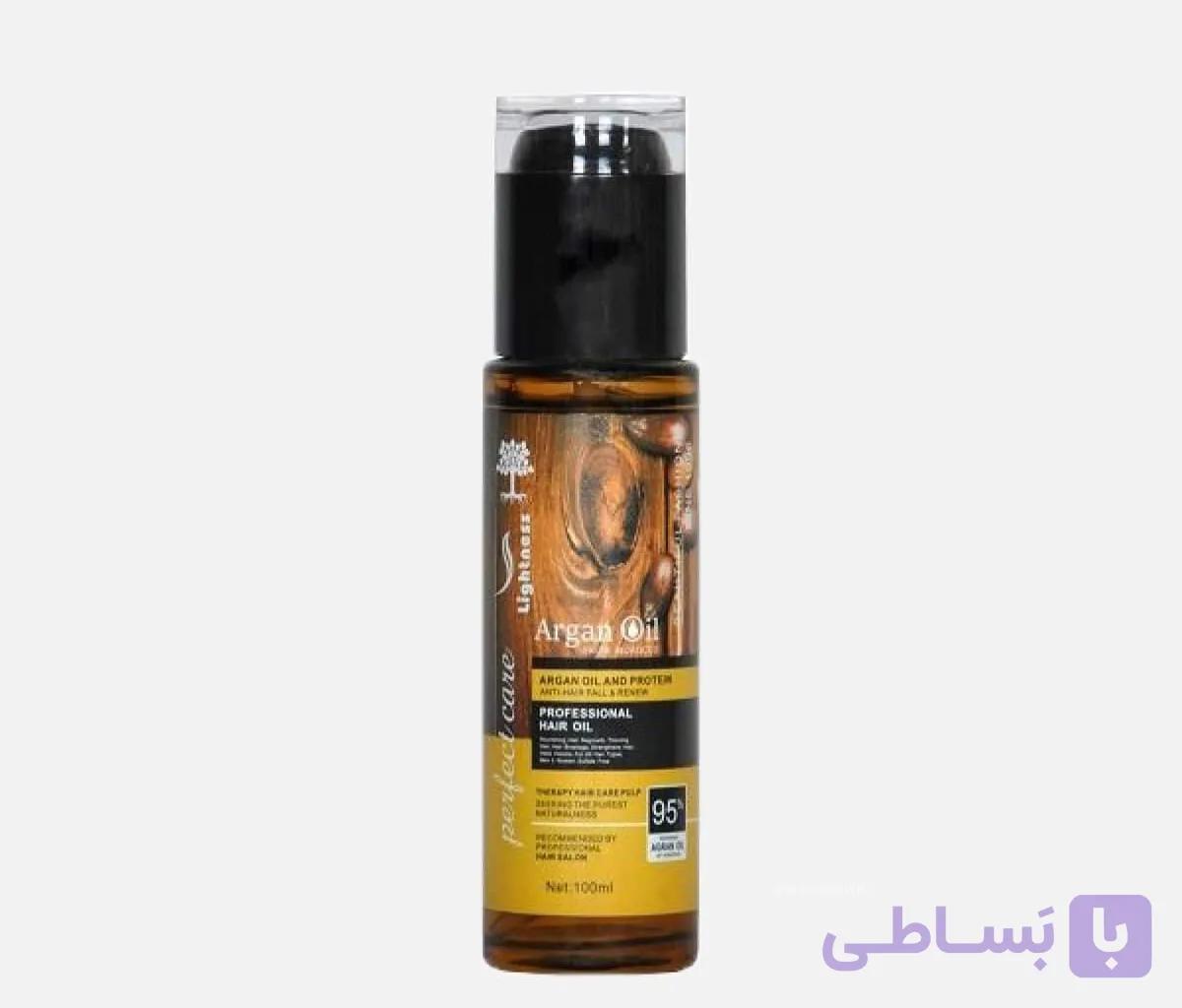 روغن آرگان ۱۰۰ میل تقویت کننده و ضد مو خوره اورجینال Argan oil لایت