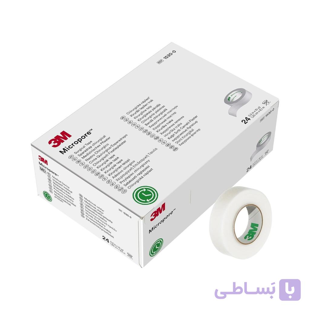 چسب ۳ام 3M میکروپور مژه عرض ۱/۲۵ مرلین لش