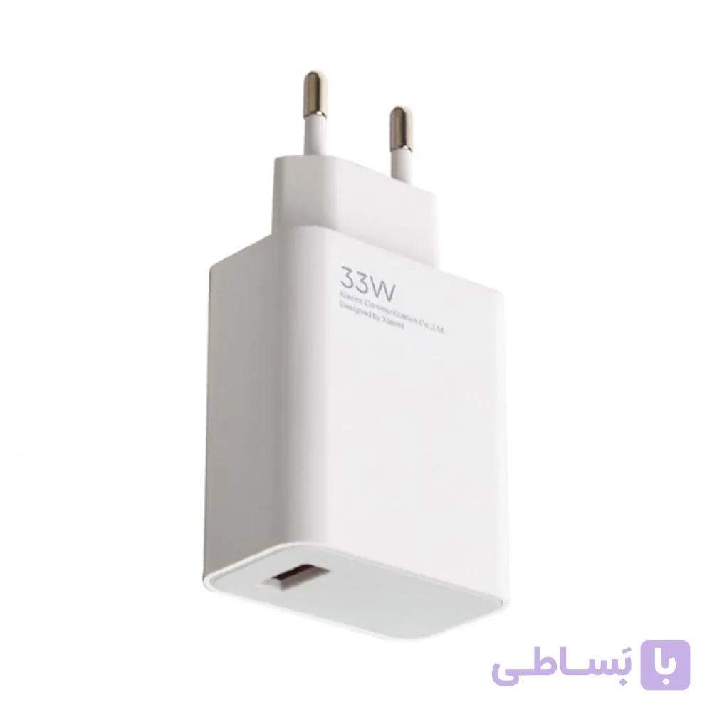 آداپتور شارژ اصلی بدون تبدیل شیائومی 5 ولت 3 آمپر - توان 33 وات
