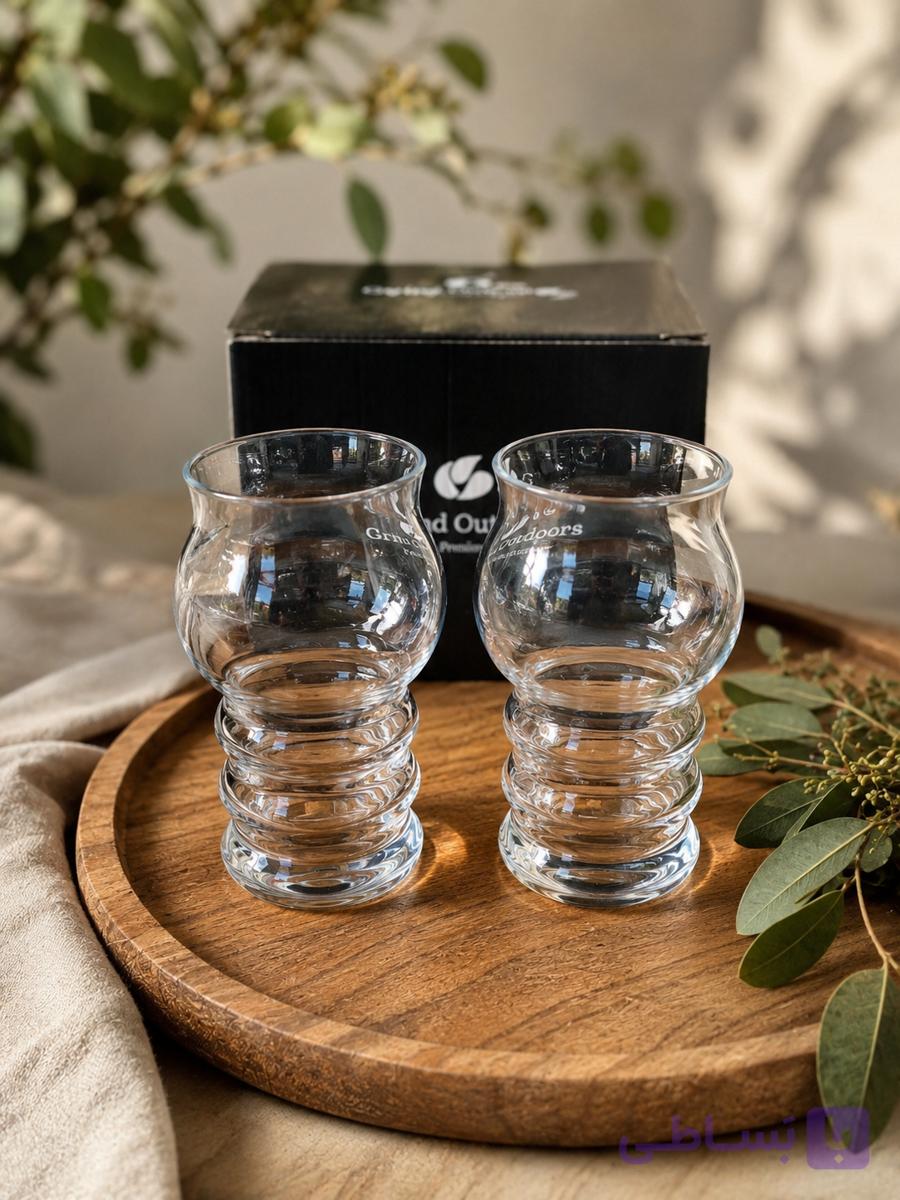 ست ۴ عددی لیوان پاشاباغچه مدل Craft | لیوان شیشه‌ای ۴۳۵ سی‌سی | ساخت ترکیه — تصویر 1