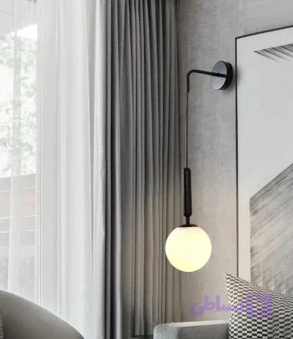 دیوارکوب فلزی مدرن D150