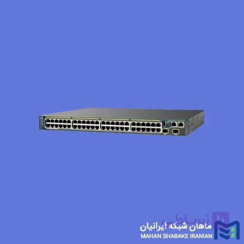 سوئیچ PoE سیسکو 48 پورت WS-C2960S-48LPD-L — تصویر 1