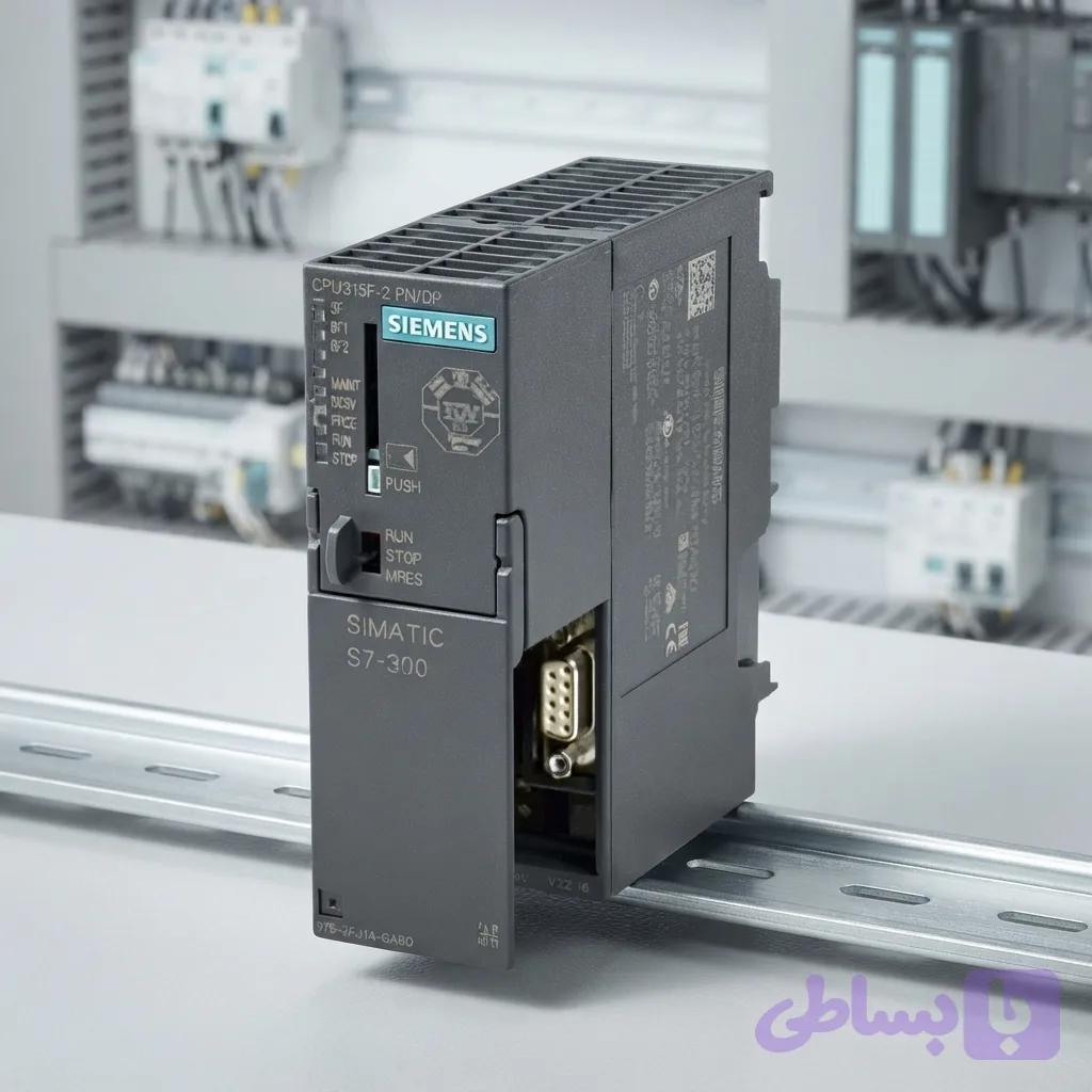 پی ال سی 315F-2 PN/DP زیمنس سری S7-300 کد 6ES7315-2FJ14-0AB0