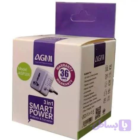 مبدل محافظ تایمردار هوشمند AGNI مدل ASP200 — تصویر 1