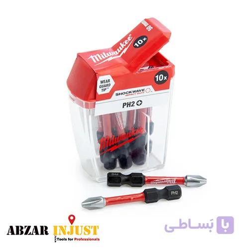 نوک پیچ‌ گوشتی میلواکی PH2 سری Shockwave — تصویر 1