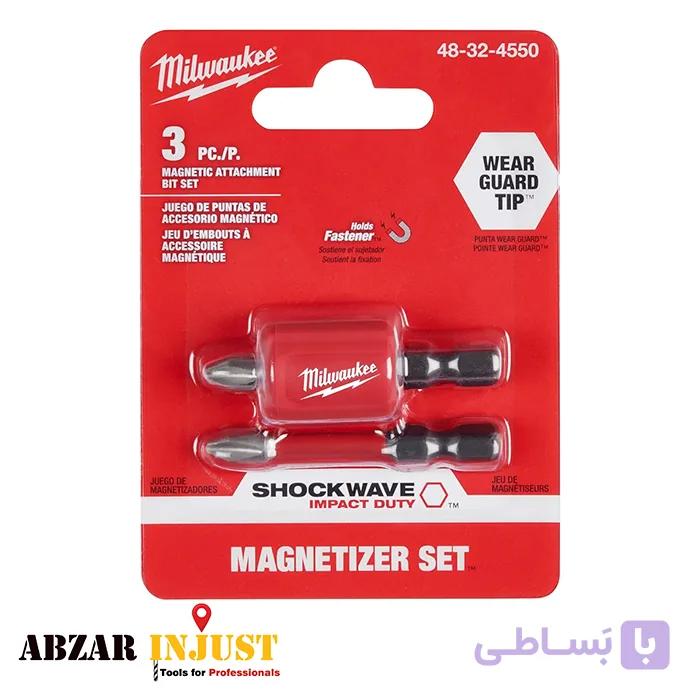 ست مگنت تقویت کننده بیت و نوک پیچ گوشتی میلواکی کد 48324550 — تصویر 1