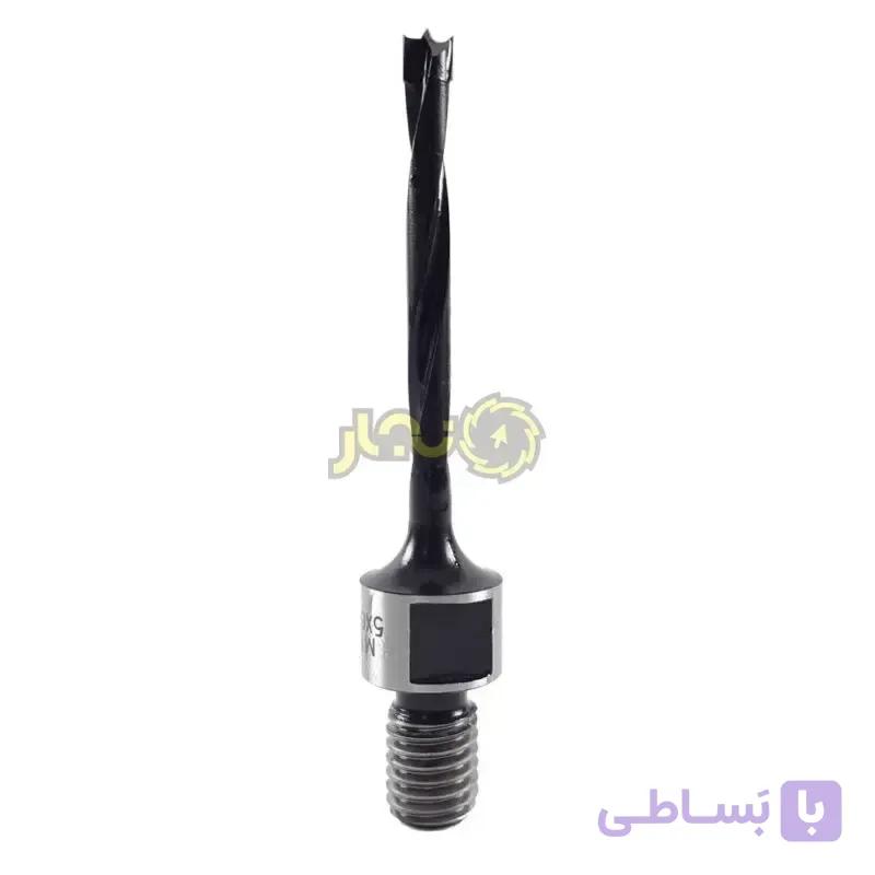مته سه نیش ته پیچ دار راستگرد قطر 5 کد T054310-803 — تصویر 1