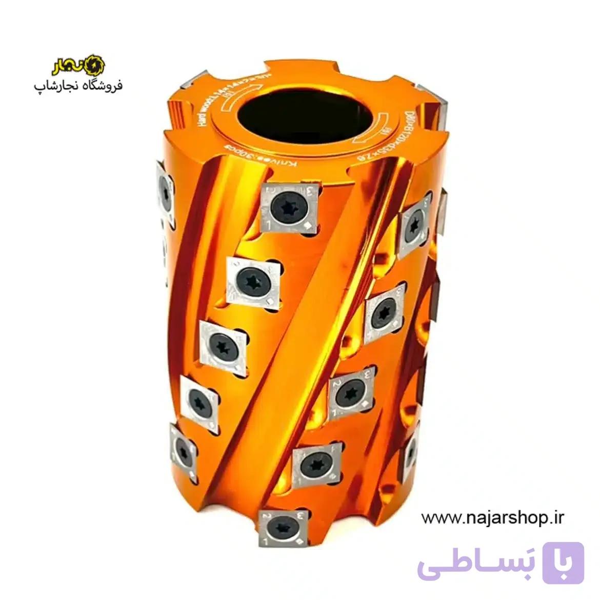توپی فرز پرداخت قطر 8 کارگیر 12 تورنادو کد T8012035-535 — تصویر 1