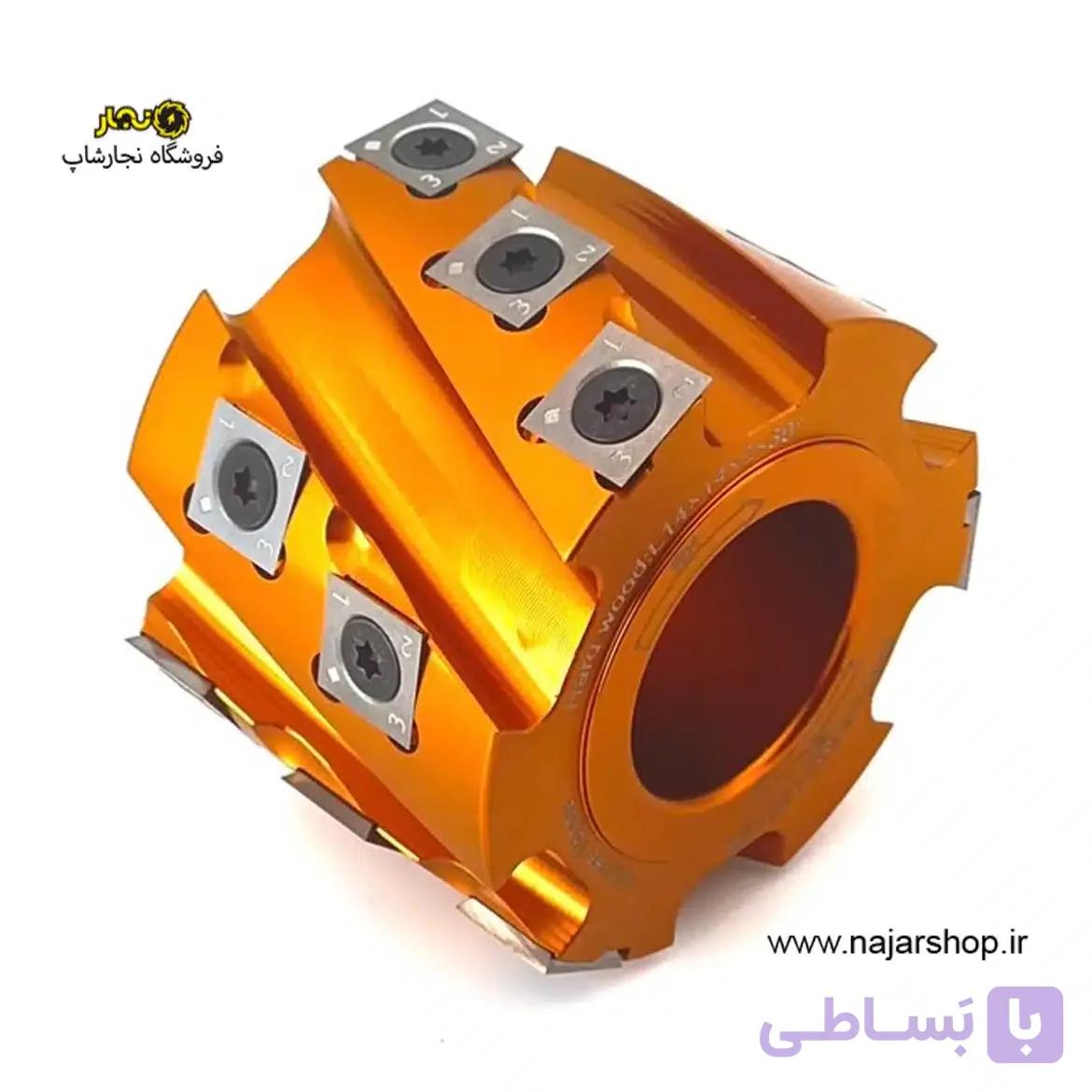 توپی فرز پرداخت قطر 8 کارگیر 6 تورنادو کد T806035-535 — تصویر 1