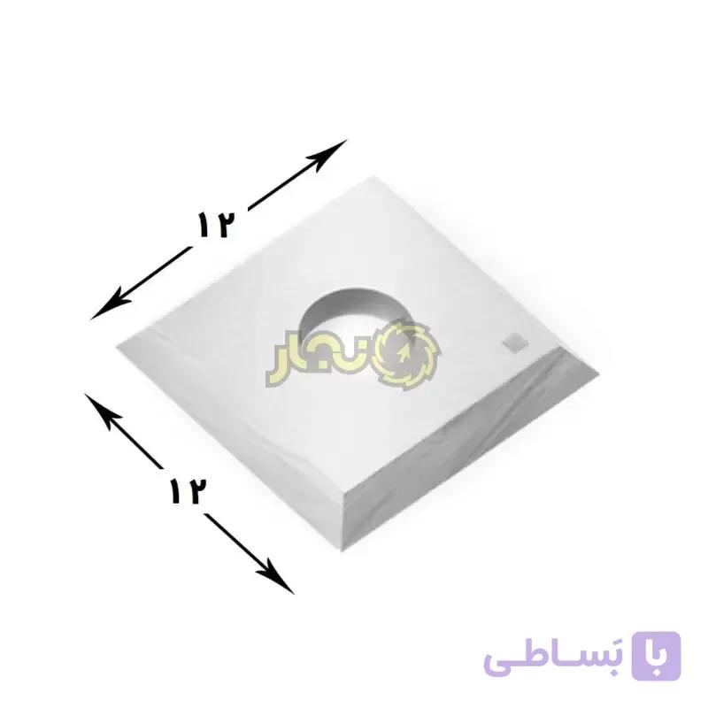 تیغچه چهارگوش 1/5*12*12 چهار لب تیز کد 121215 — تصویر 1
