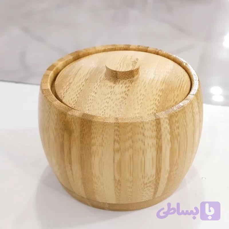 قندان خمره ای تمام بامبو وارداتی