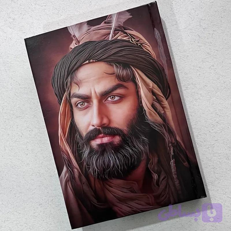 دفتر مداحی طرح تمثال حضرت ابالفضل (ع) کد3