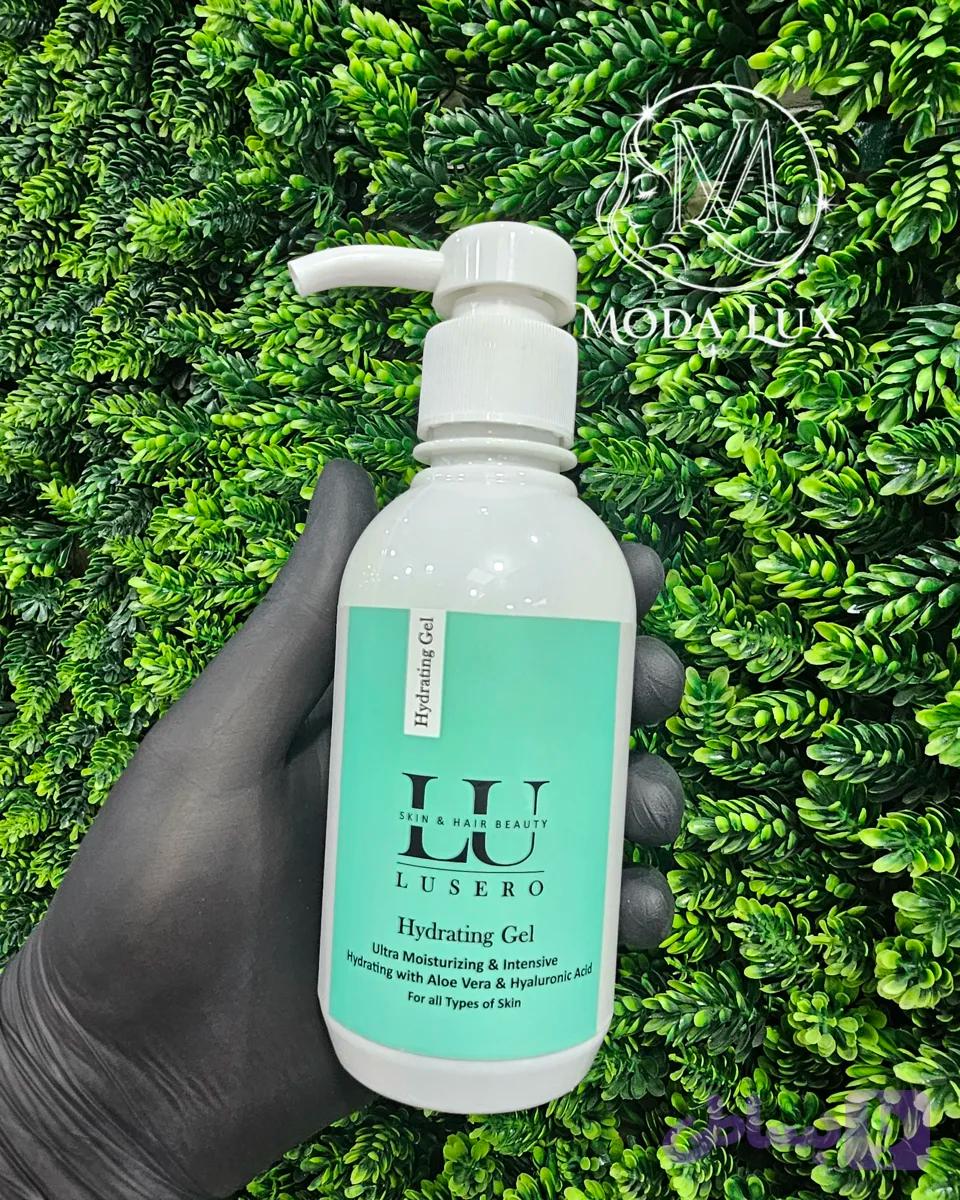 ژل آبرسان پمپی لوسرو انواع پوست LUSERO