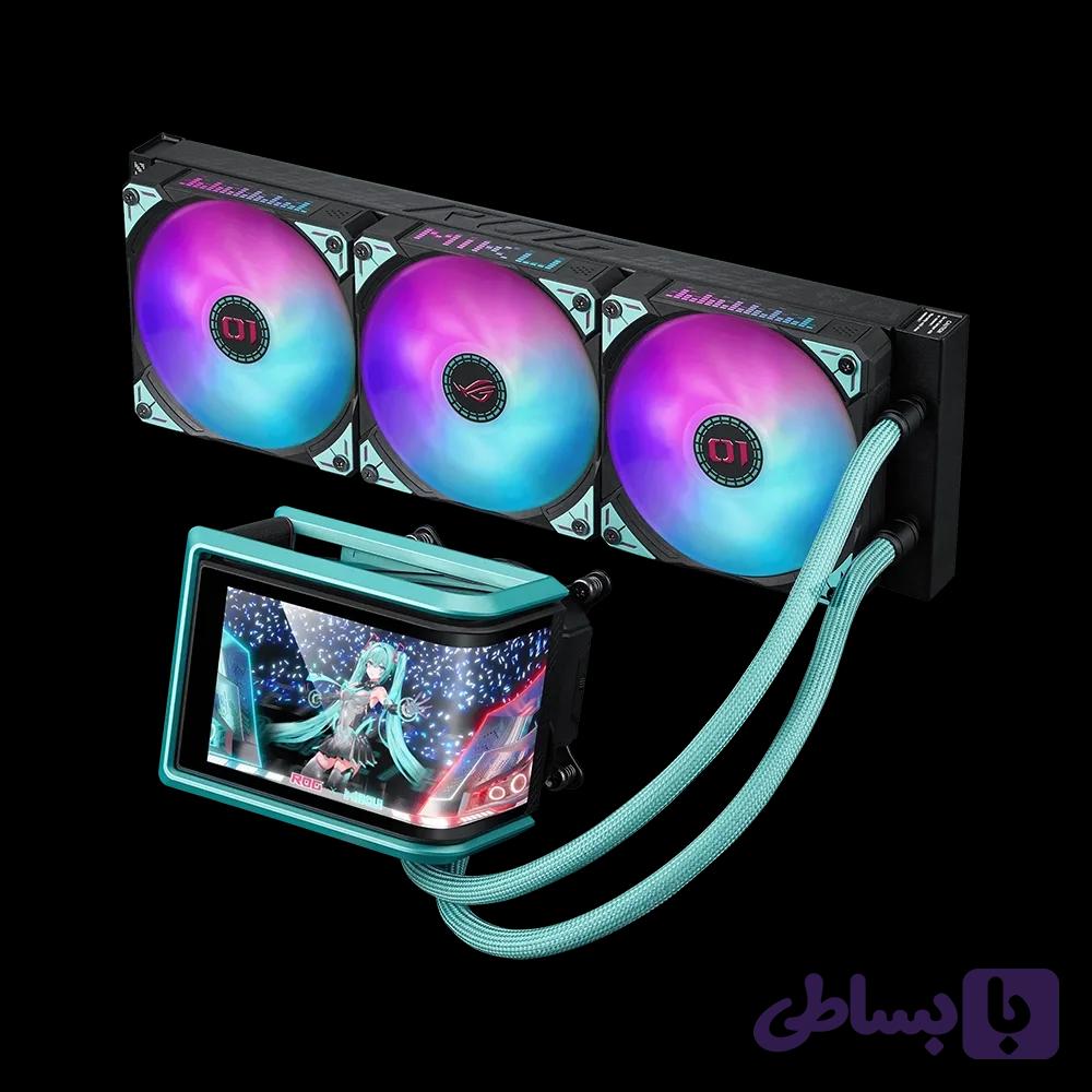 خنک کننده پردازنده مایع ایسوس مدل ROG Ryuo IV SLC 360 ARGB — تصویر 1