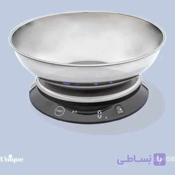 ترازوی آشپزخانه یونیک مدل UN-6516 کاسه دار ۵ کیلویی