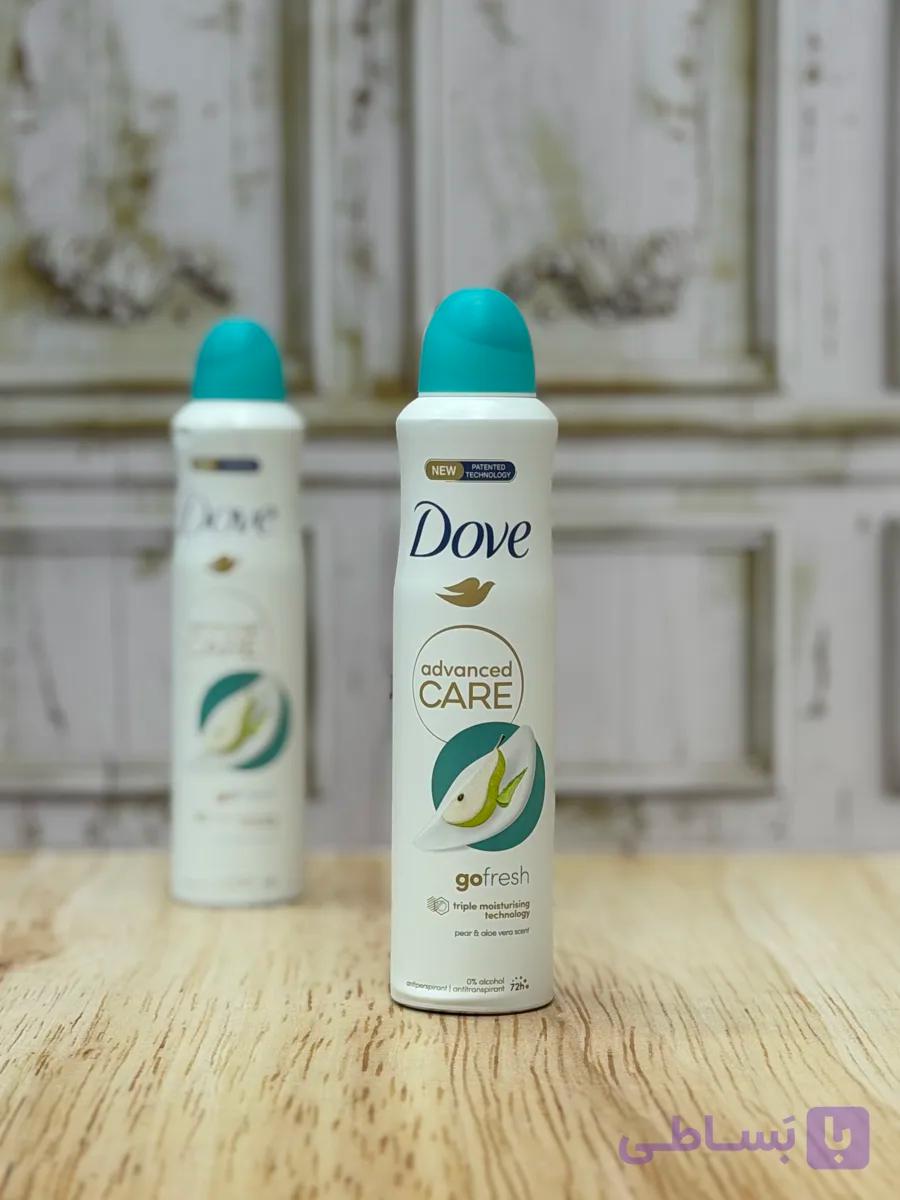 اسپری بدن با رایحه گلابی برند Dove