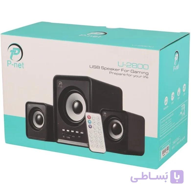 اسپیکر رومیزی پی نت P-net مدل U-2800 — تصویر 1