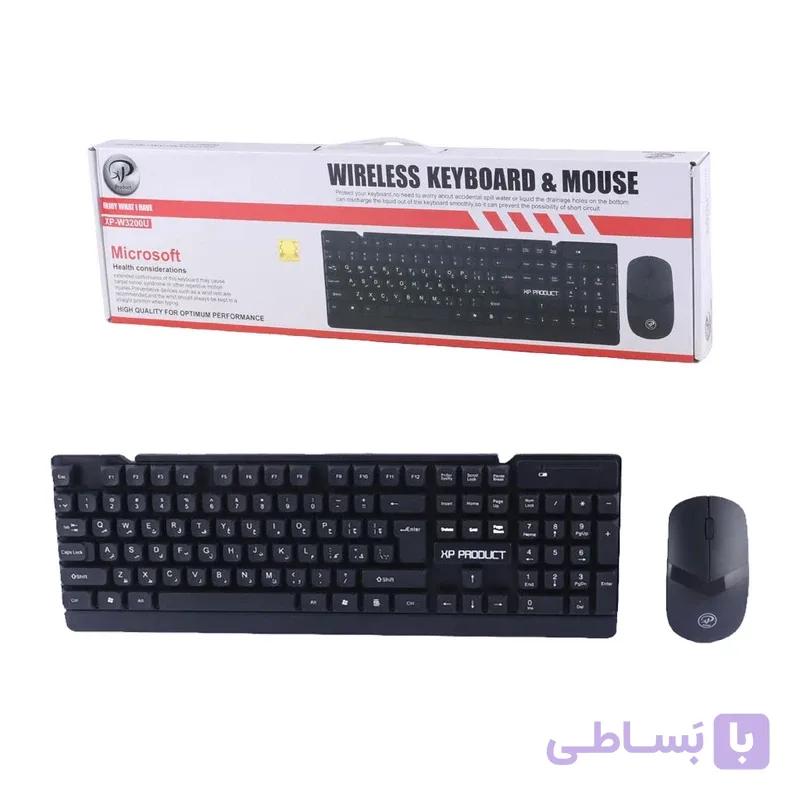 کیبورد و موس بی سیم XP-W5600 — تصویر 1