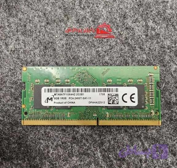 رم لپ تاپ میکرون DDR4 فرکانس 2400 تایمینگ CL17 ظرفیت 8 گیگابایت — تصویر 1