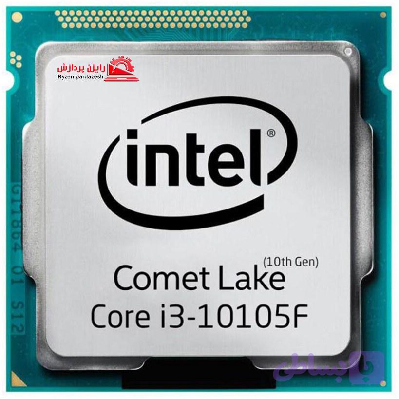 پردازنده کامپیوتر اینتل مدل Core i3-10105F Comet Lake Tray استوک