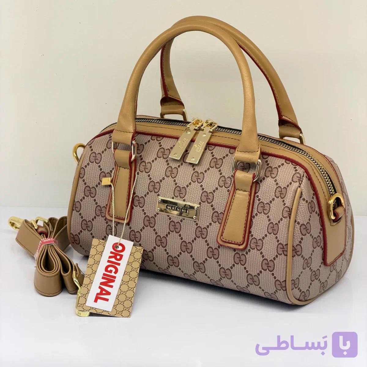 کیف صندوقی زنانه طرح برند کد ۹۰۸ — تصویر 1