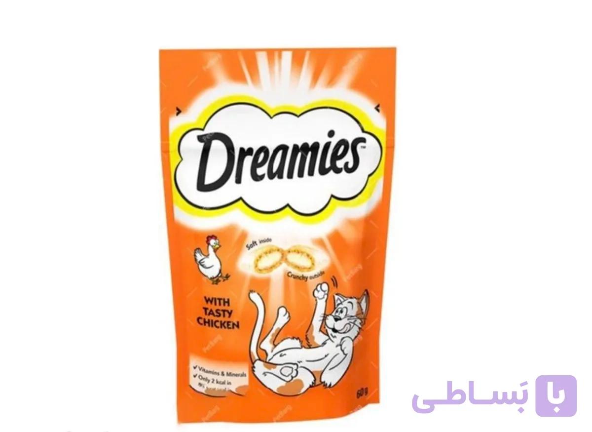 تشویقی مغزدار گربه دیریمیز با طعم اردک ۶۰ gr