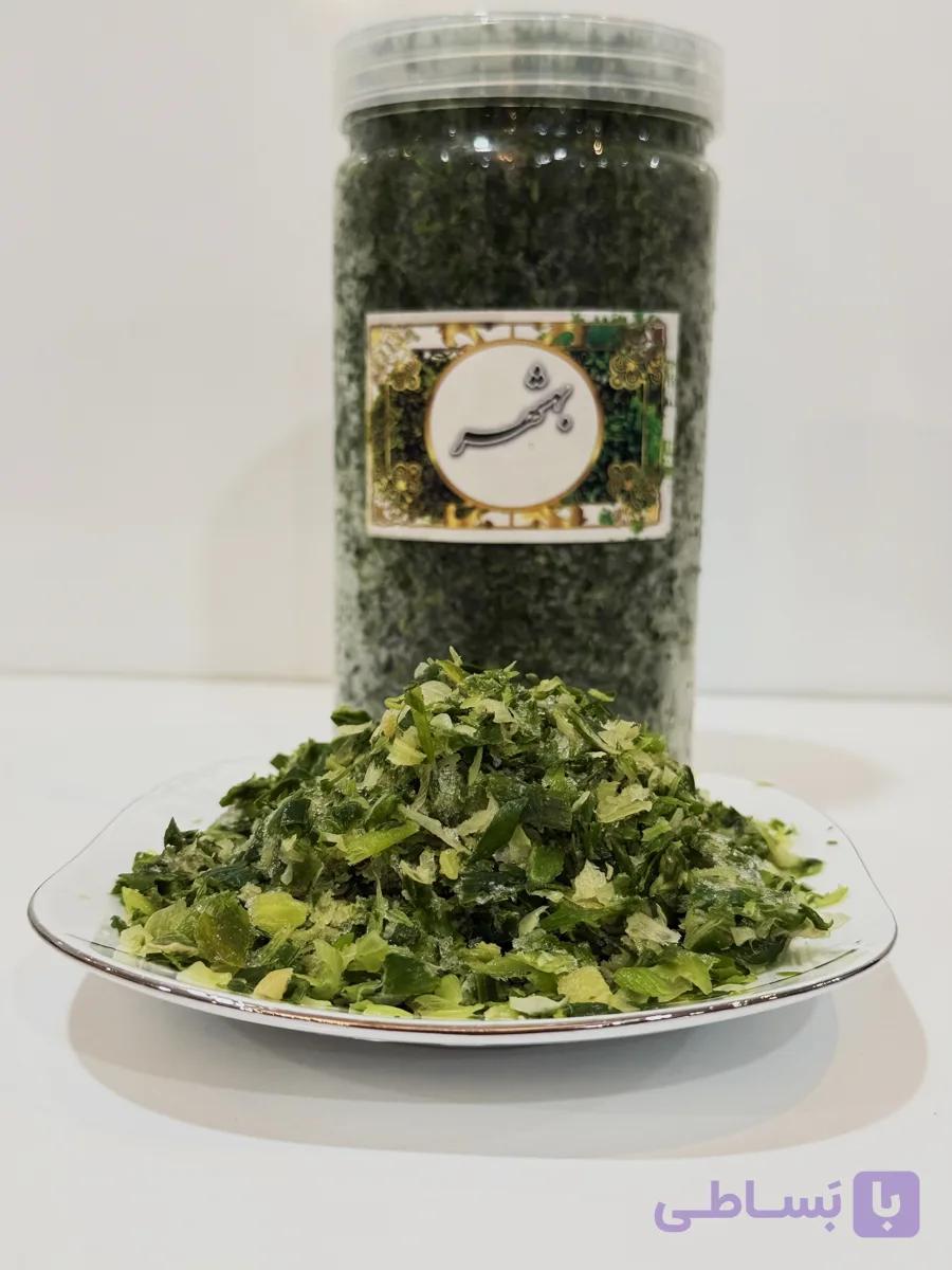سبزی سیر سبز محلی