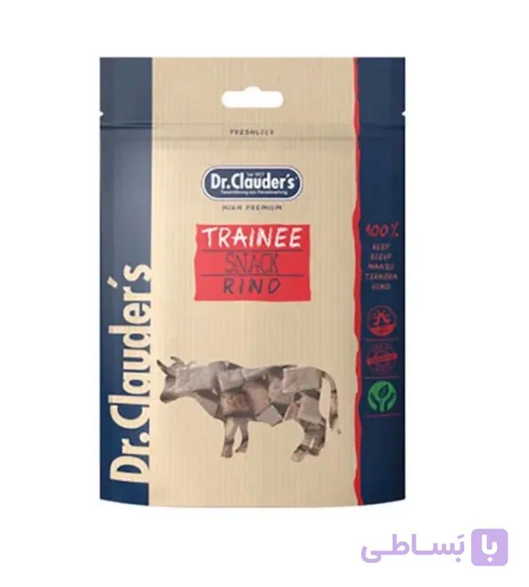 تشویقی حبه‌ای سگ دکتر کلادرز طعم گوشت گاو 80g