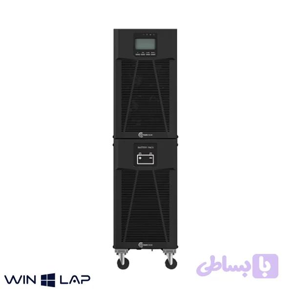 یو پی اس آنلاین تک فاز POWER SOLID PS-POU6K#16B9KR 6KVA 6000W/6000VA — تصویر 1