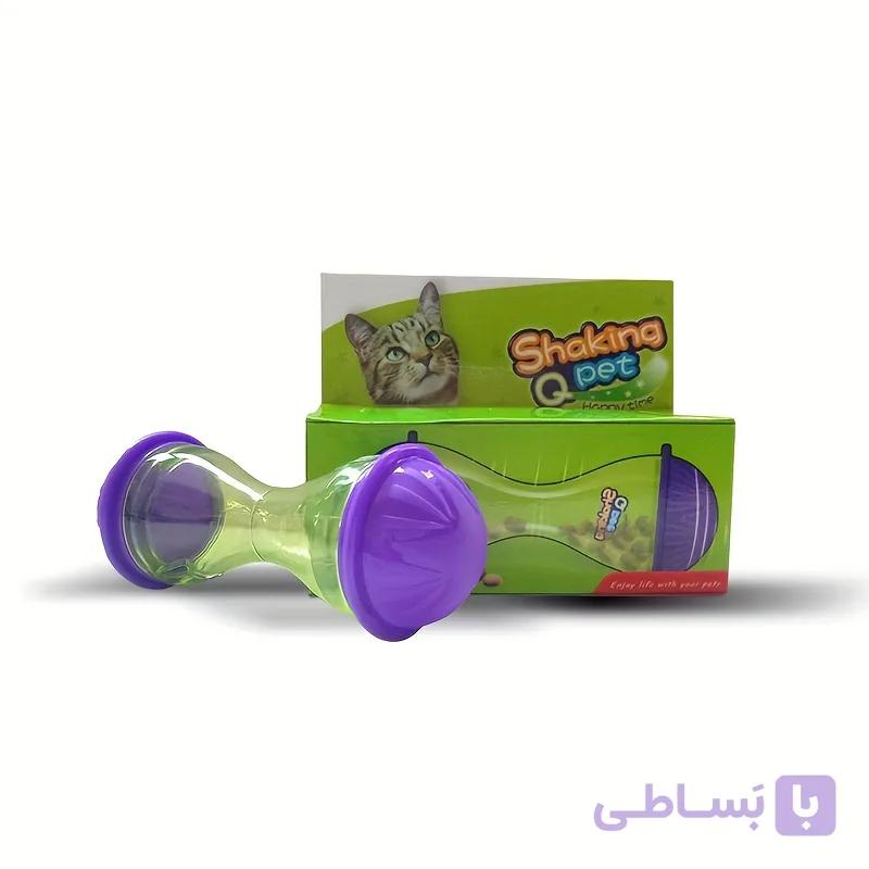 اسباب بازی تعادلی گربه با مخزن تشویقی مدل استخوان — تصویر 1