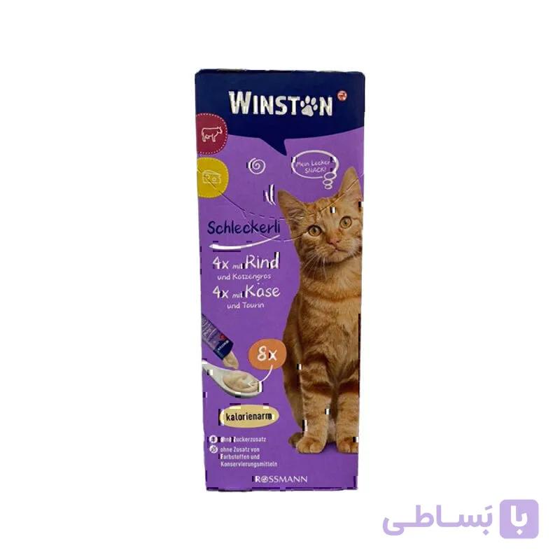 بستنی گربه وینستون