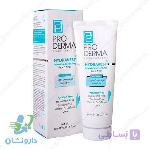 کرم مرطوب کننده قوی فاقد چربی صورت و گردن پرودرما — تصویر 1